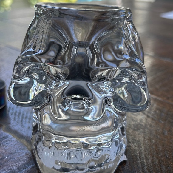 “NEW” clear skeleton tea light candle holder + 9 tea light candles - Picture 7 of 8